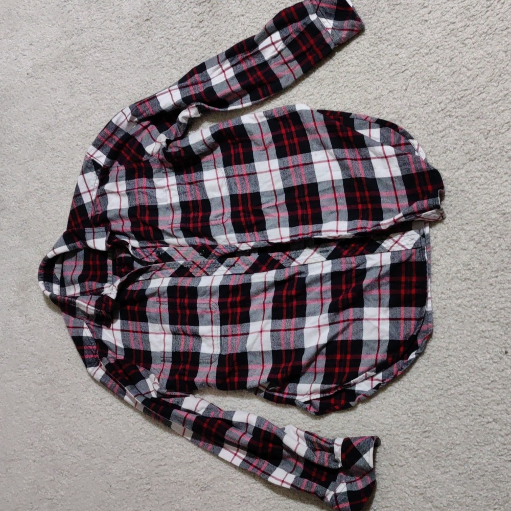 Athleta plaid flannel